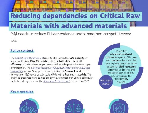 La Comisión Europea analiza el potencial de los materiales avanzados y materias primas críticas